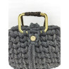 sac en macramé et crochet