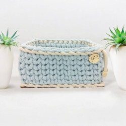 panier en crochet