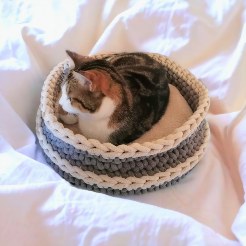 Panier crochet pour chat ou petit chien